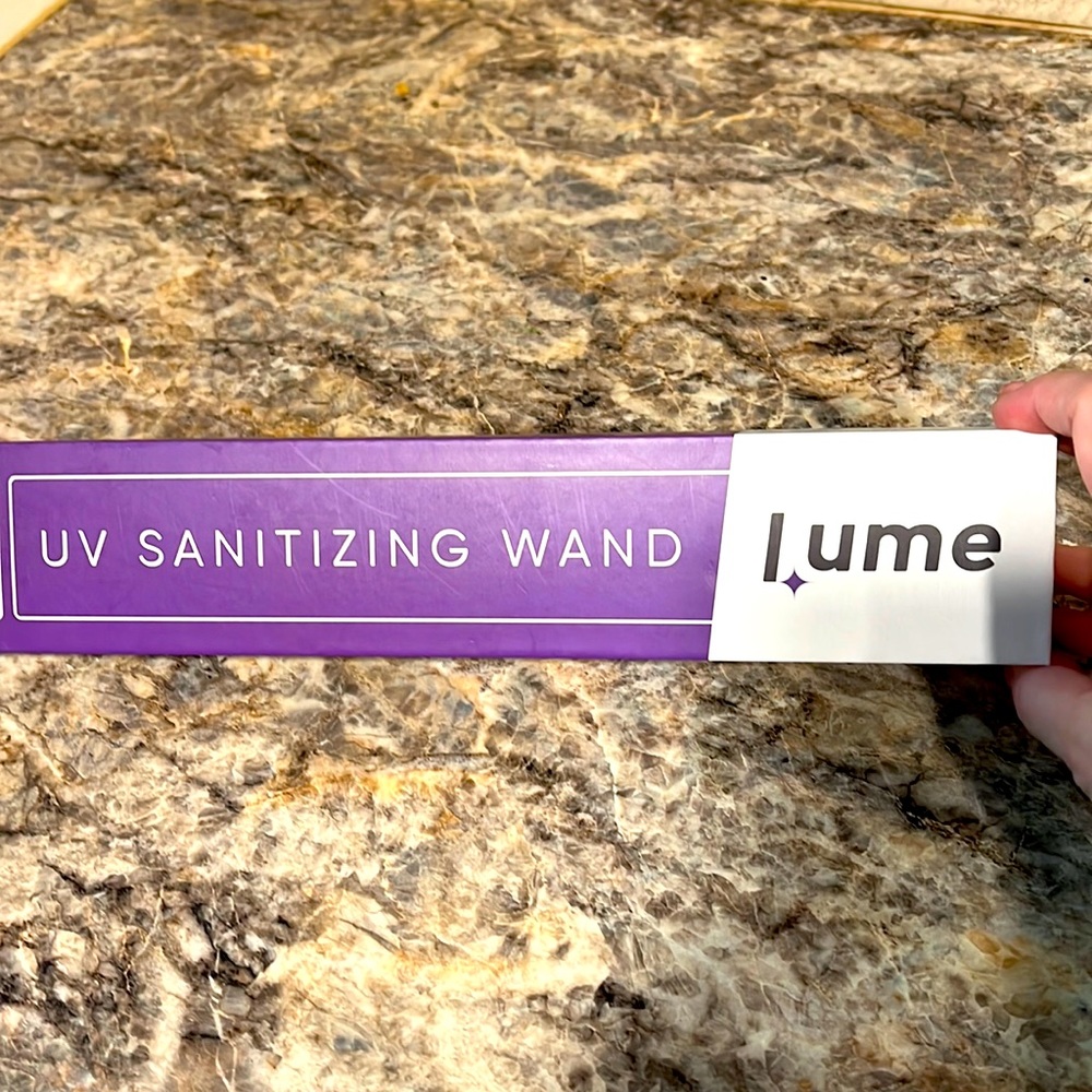 Never Used - Lume UV Sanitizing Wand